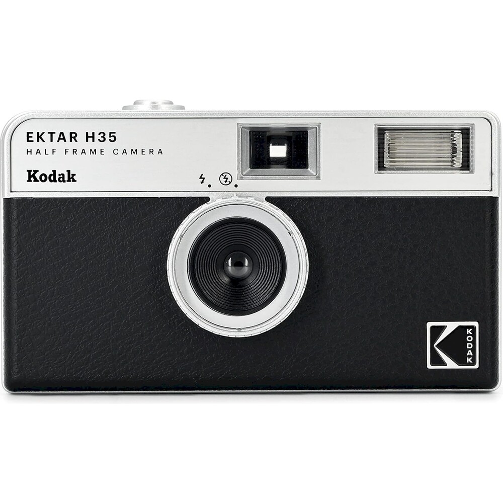 Kodak-EKTAR-H35-Half-Frame-fotoaparat-cerny