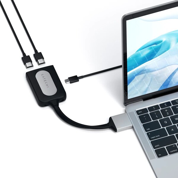 Satechi-Dual-HDMI-Adapter-stribrny