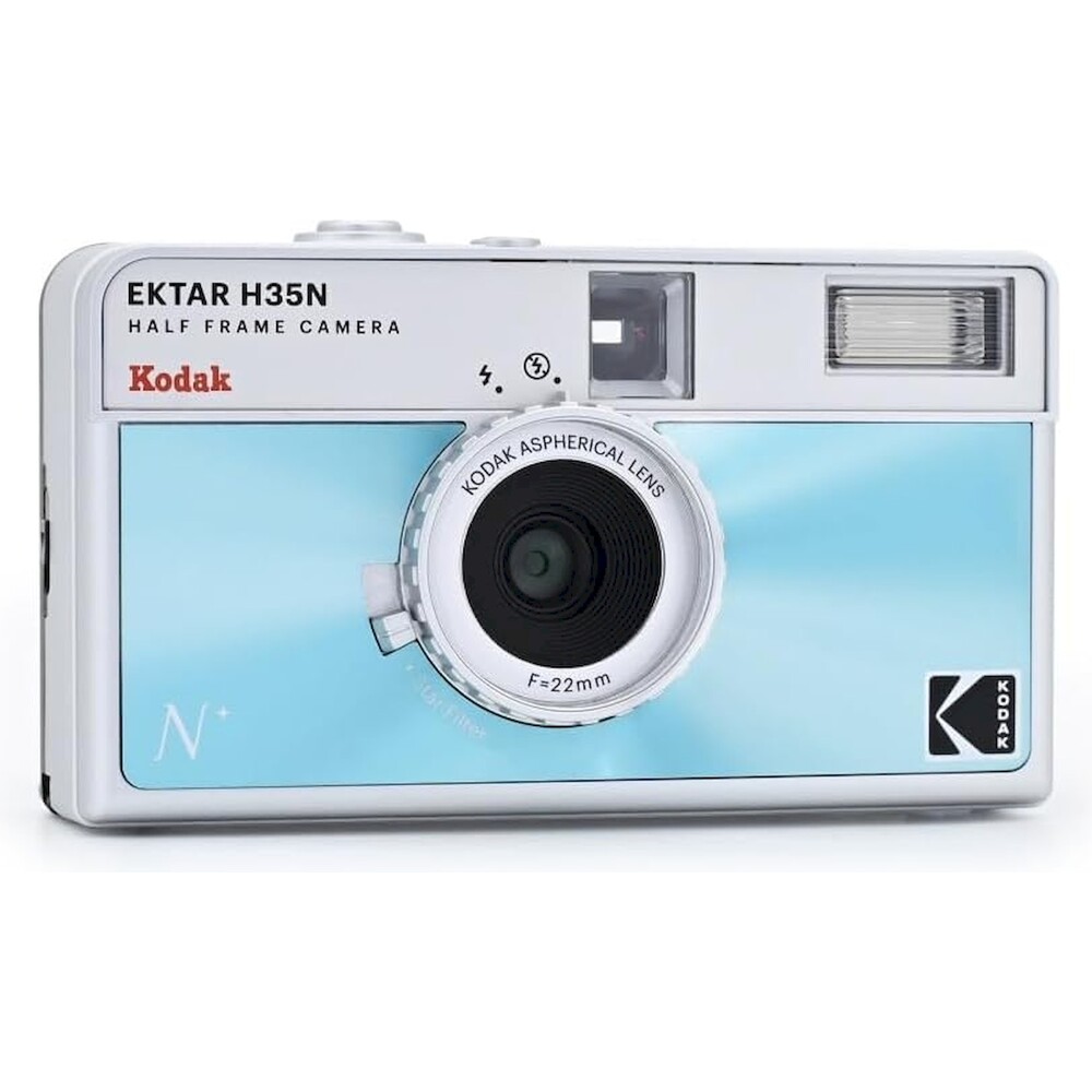 Kodak-EKTAR-H35N-Glazed-Analogovy-fotoaparat-modry