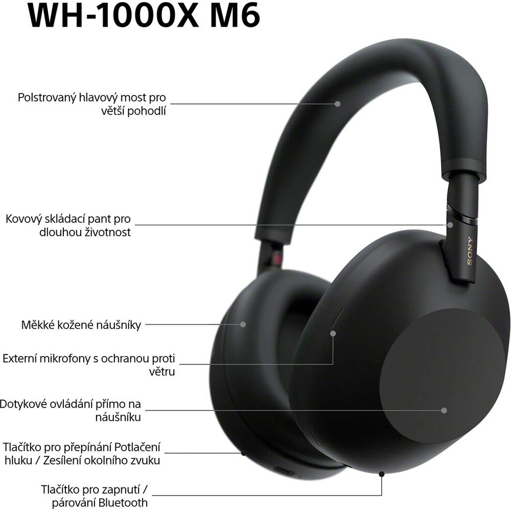 Sony-WH-1000XM6-bezdratova-sluchatka-cerna
