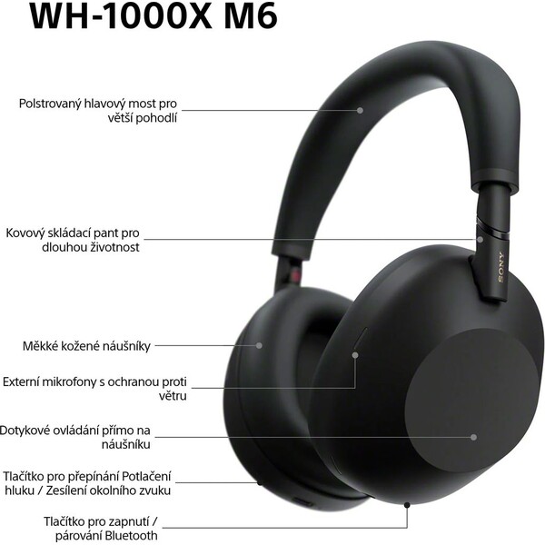 Sony-WH-1000XM6-bezdratova-sluchatka-cerna