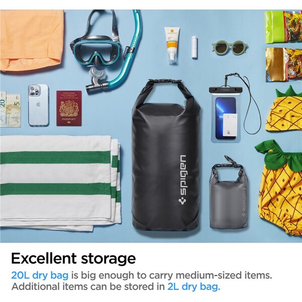 Spigen-Aqua-Shield-WaterProof-Dry-Bag-20L-2L-A630-cerny