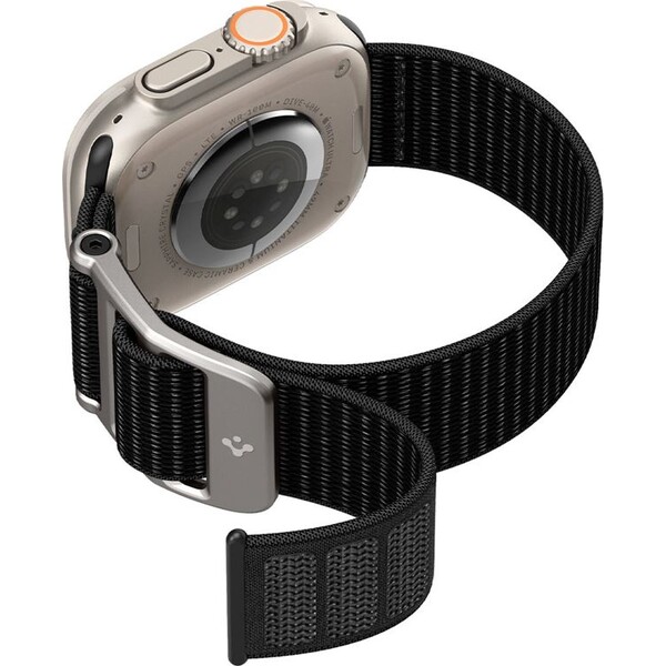 Spigen-DuraPro-Flex-reminek-Apple-Watch-49-45-44-42mm-cerny