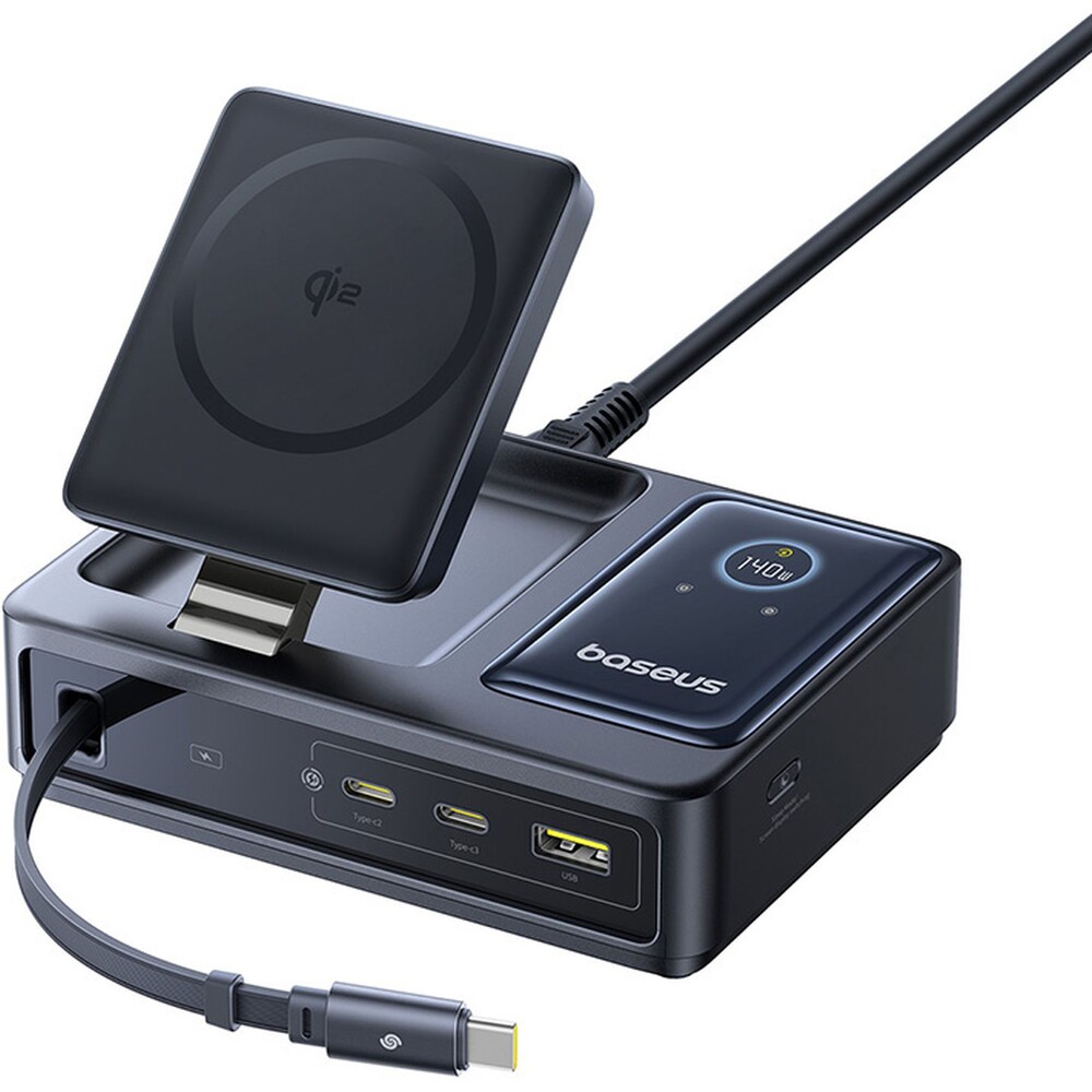 Baseus-Nomos-Qi2-nabijeci-stanice-140W-3xUSB-C-USB-A-s-vysuvnym-kabelem-USB-C-sitovy-kabel-1m-cerna