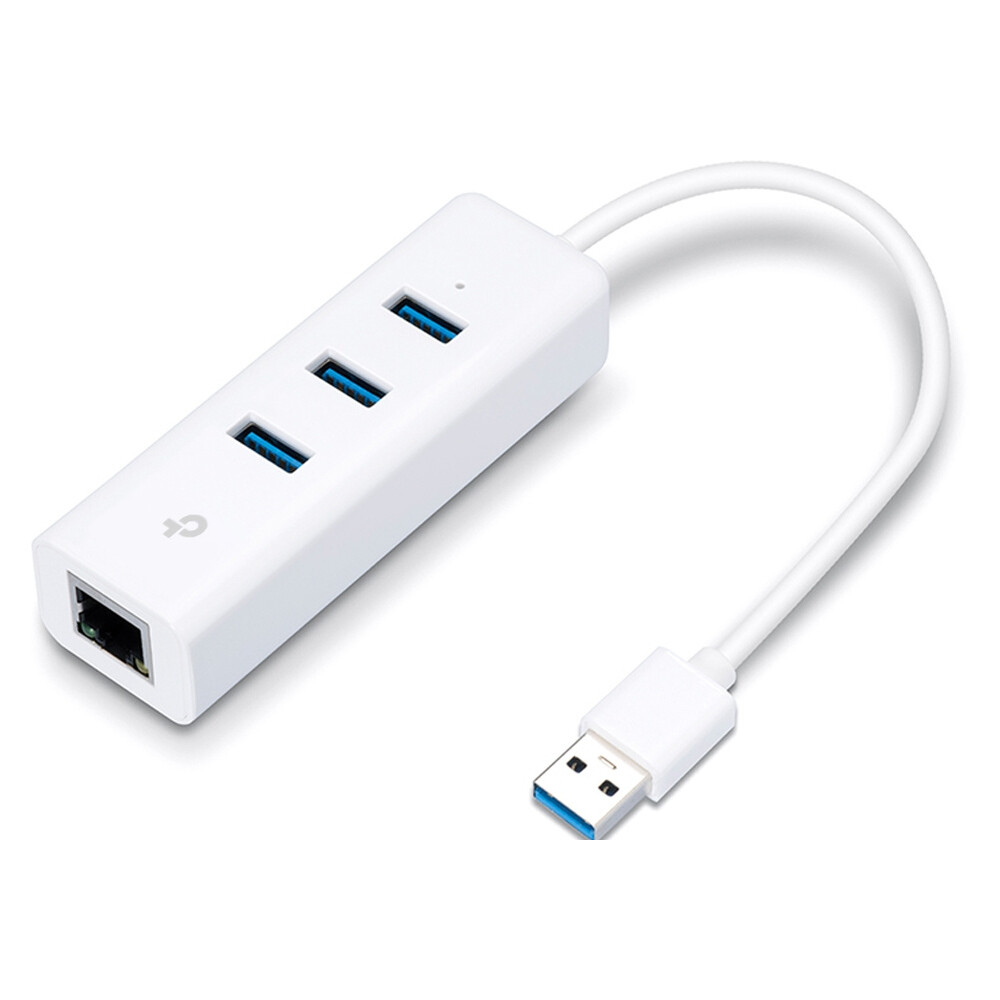 TP-Link-UE330-USB-3-0-HUB-adapter-USB-3-0-na-Ethernet-bily