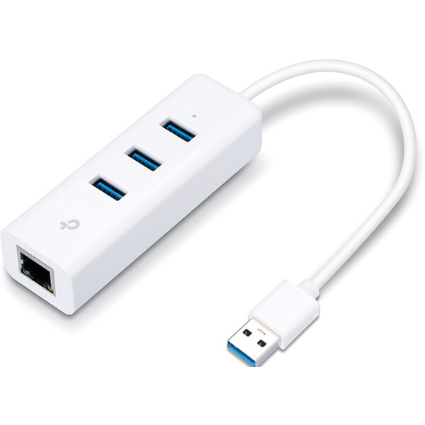 TP-Link-UE330-USB-3-0-HUB-adapter-USB-3-0-na-Ethernet-bily