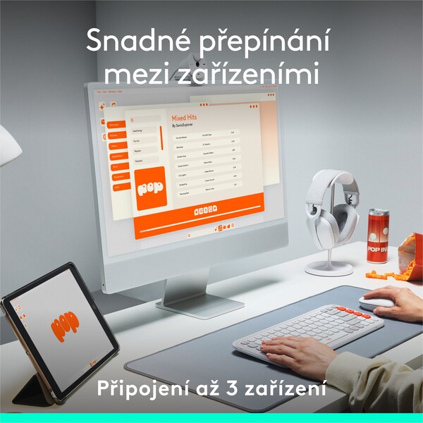 Logitech-POP-ICON-KEYS-US-klavesnice-grafitova