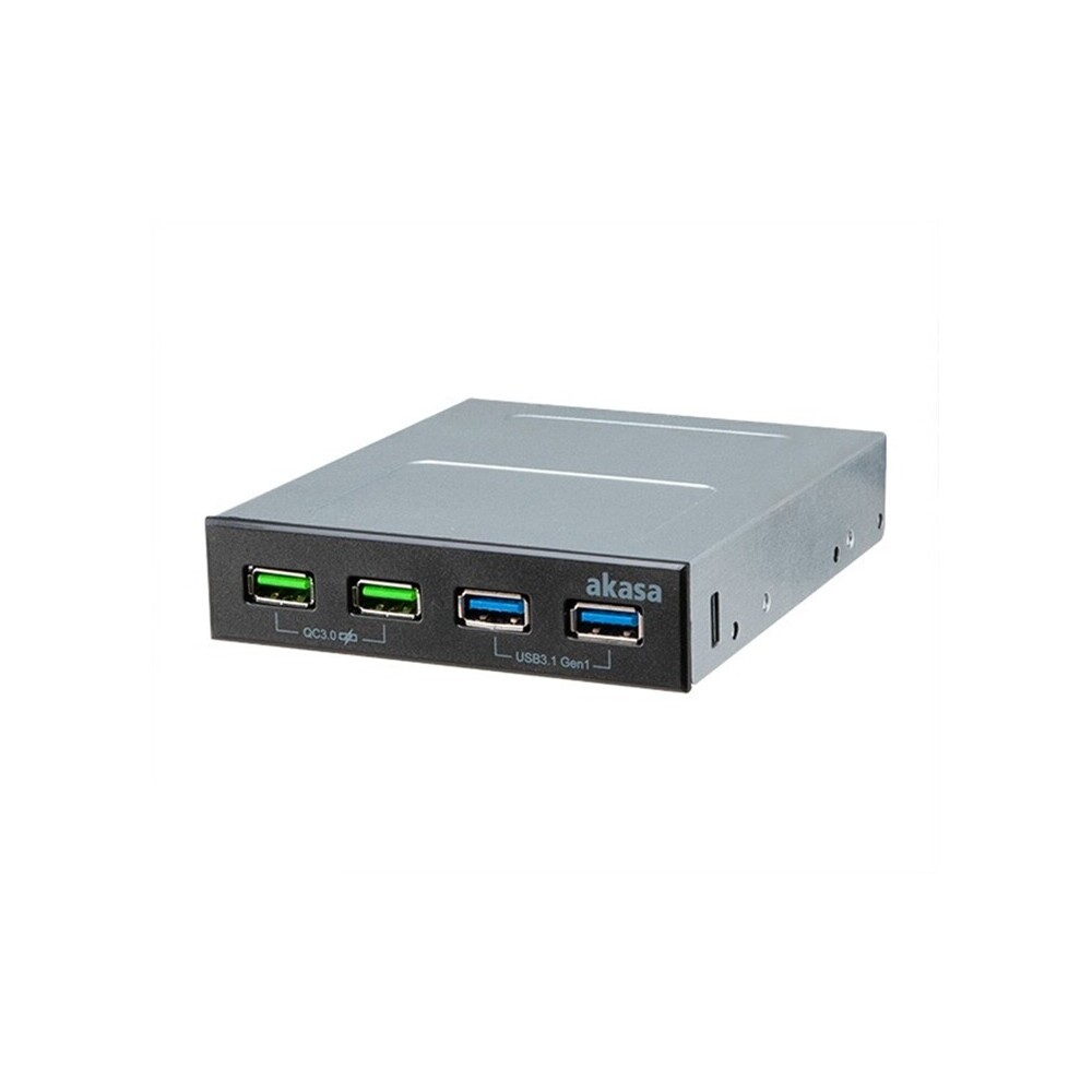Akasa-USB-hub-2-x-Quick-Charge-3-0-2-x-USB-3-1