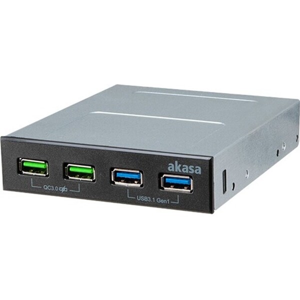 Akasa-USB-hub-2-x-Quick-Charge-3-0-2-x-USB-3-1