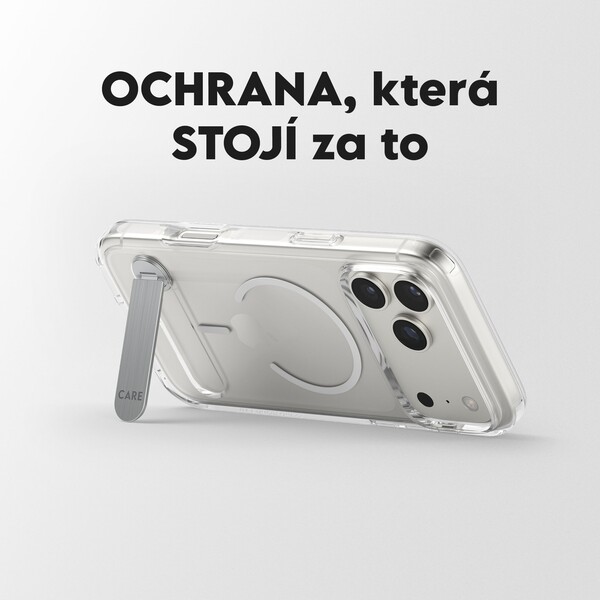 PanzerGlass-CARE-Kickstand-kryt-s-MagSafe-Apple-iPhone-17-Pro-Max-stribrny-bily