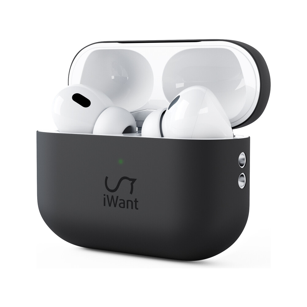 iWant-Silicone-ochranne-pouzdro-AirPods-Pro-2-cerne