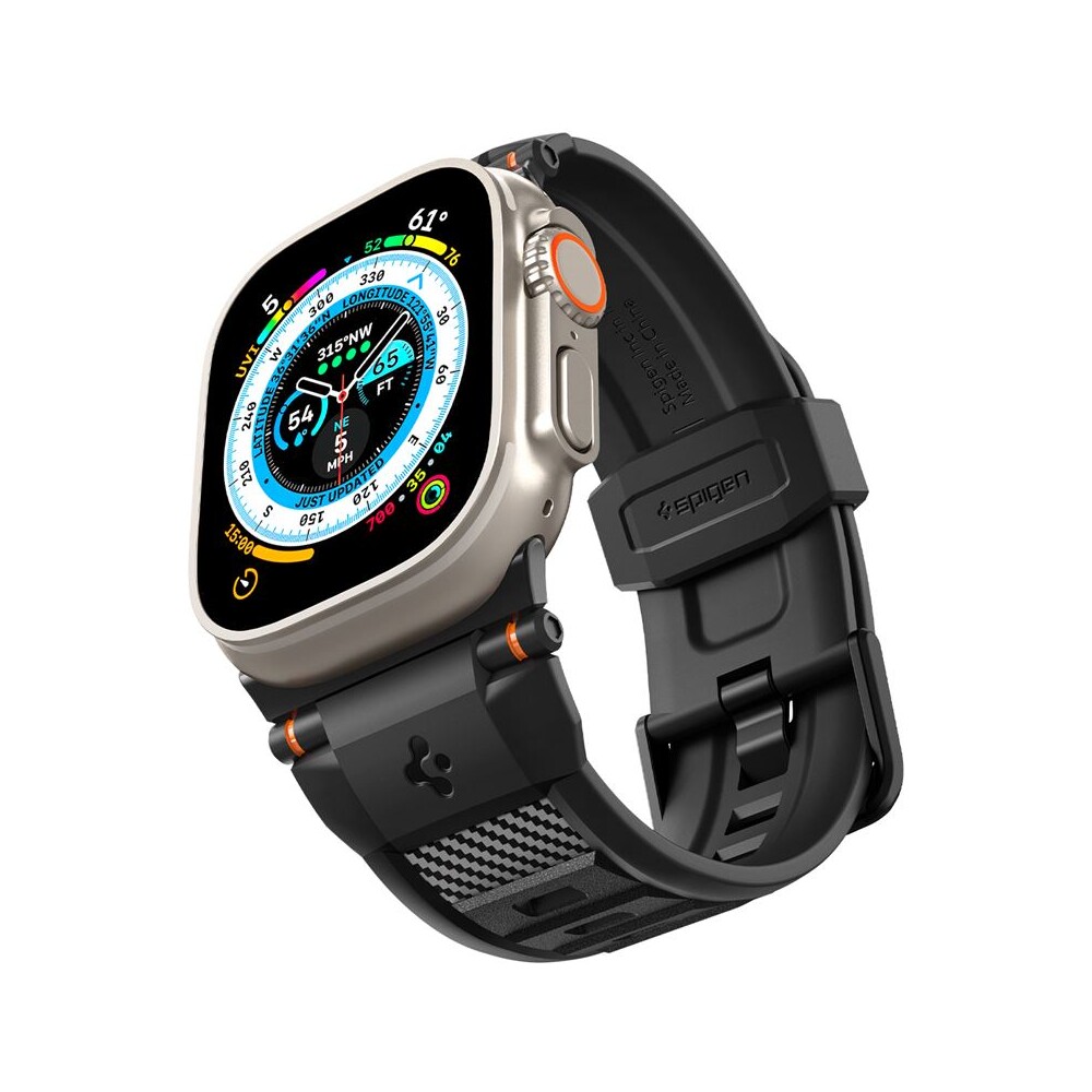Spigen-Rugged-Ultra-Band-reminek-Apple-Watch-49-46-45-44-42mm-matne-cerny