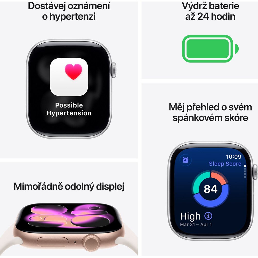 Apple-Watch-Series-11-42mm-Klavirne-cerny-hlinik-s-cernym-sportovnim-reminkem-S-M