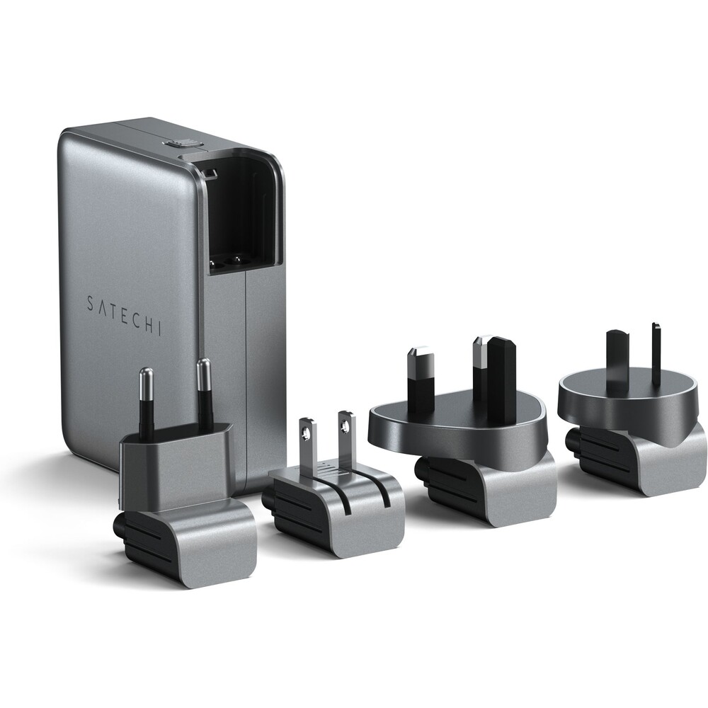 Satechi-145W-USB-C-GaN-cestovni-nabijecka-4x-USB-C-vesmirne-sedy