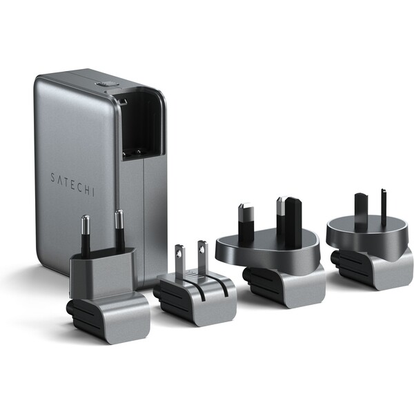 Satechi-145W-USB-C-GaN-cestovni-nabijecka-4x-USB-C-vesmirne-sedy