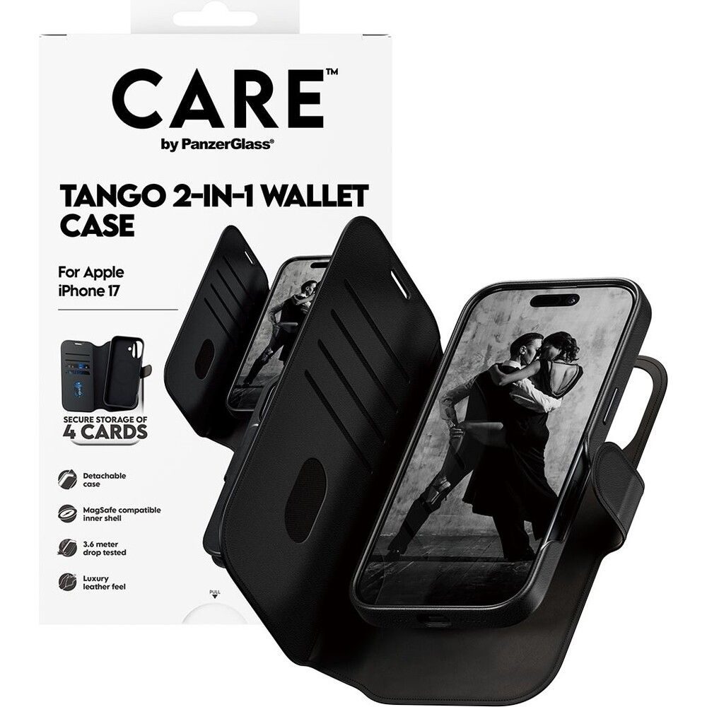 PanzerGlass-CARE-Tango-2v1-Wallet-pouzdro-s-MagSafe-Apple-iPhone-17-cerne