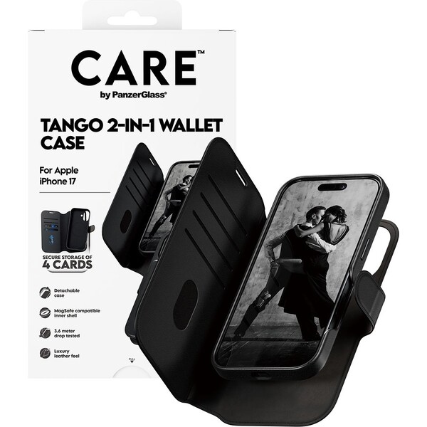 PanzerGlass-CARE-Tango-2v1-Wallet-pouzdro-s-MagSafe-Apple-iPhone-17-cerne