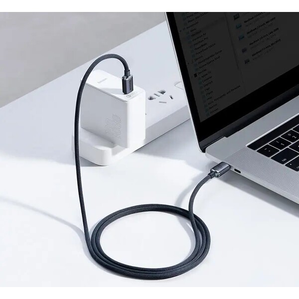 Baseus-Crystal-Shine-USB-C-USB-C-napajeci-kabel-100W-1-2m-cerny