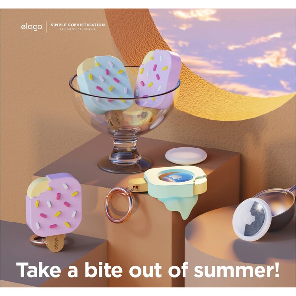 ELAGO-Ice-Cream-pouzdro-pro-Apple-AirTag-ruzove