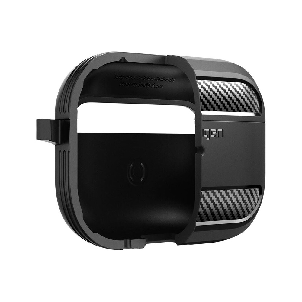Spigen-Rugged-Armor-pouzdro-pro-AirPods-Pro-2-cerne