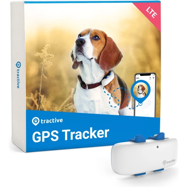 Tractive GPS DOG 4 tracker polohy a aktivity pro psy bílý - GPS moduly - Hlavní obrázek