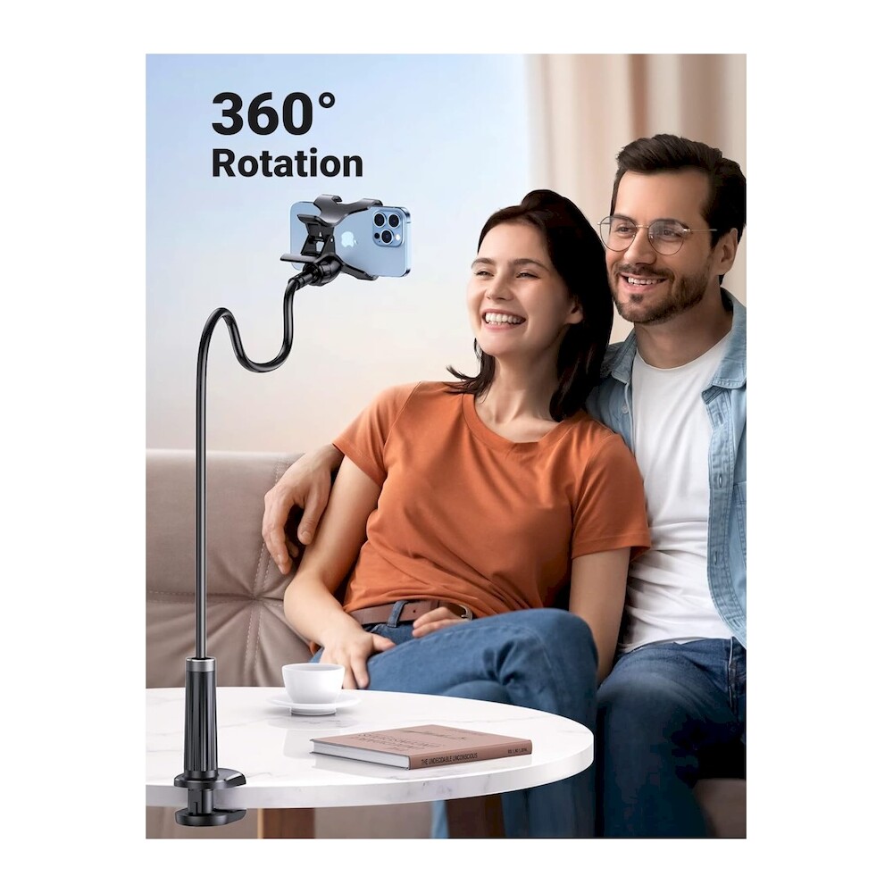 UGREEN-Flexible-Long-Arm-univerzalni-drzak-s-dlouhym-ramenem-cerny