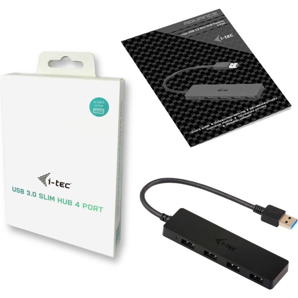 i-tec-USB-3-0-SLIM-HUB-4-Port-passive-cerny