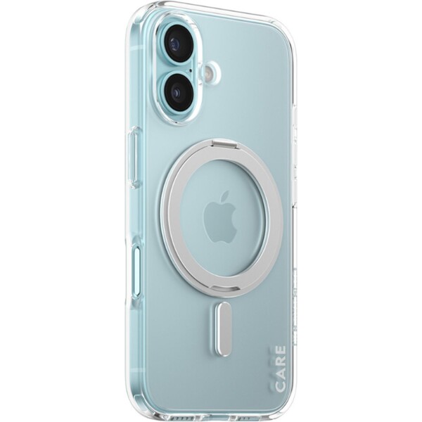 PanzerGlass-CARE-kryt-Apple-iPhone-16-MagSafe-KickStand-ciry-sedy