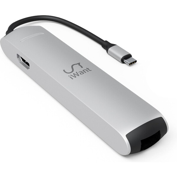 iWant-Type-C-Slim-Hub-6v1-stribrny