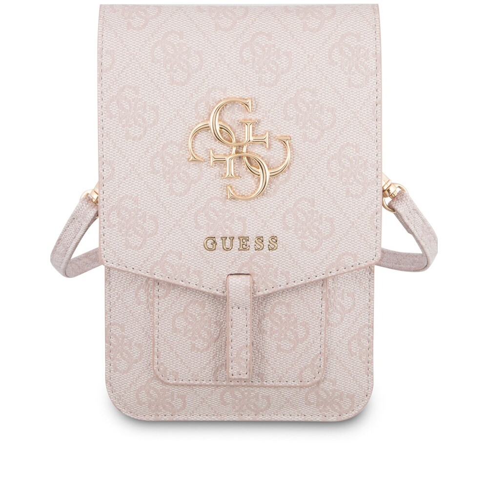 Guess-PU-4G-Metal-Logo-univerzalni-brasna-pro-telefon-ruzova