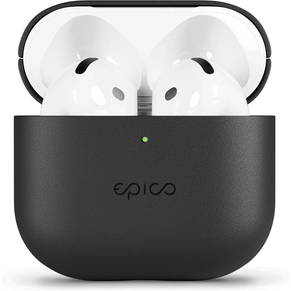 Epico kožený kryt pro Apple Airpods černý