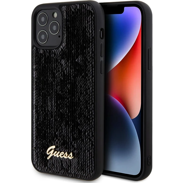 Funda Guess en Silicona diseño 4G con Charm para iPhone 12 | 12 Pro color Gris GUHCP12MGF4GGR