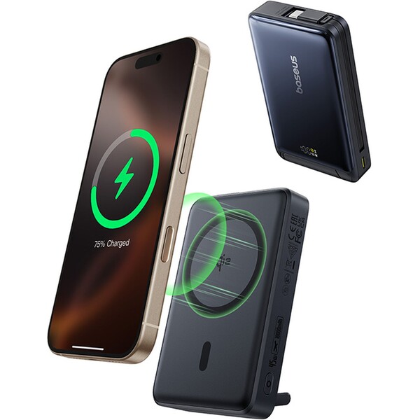 Baseus-Nomos-Qi2-powerbanka-10000mAh-45W-s-kabelem-USB-C-cerna