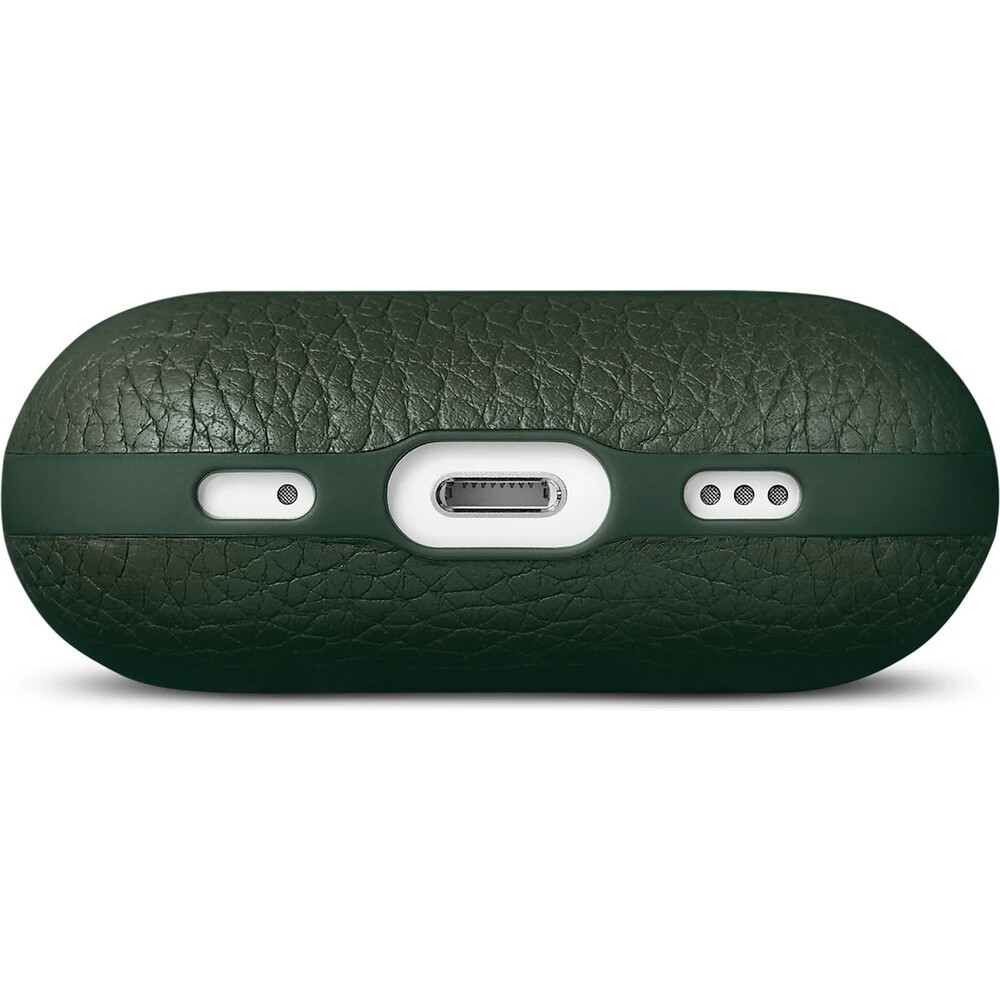 Woolnut-Leather-kozene-pouzdro-pro-AirPods-Pro-2-generace-tmave-zelene