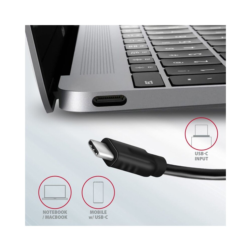 AXAGON-HMC4G2-USBC-3-2-Gen-2-10-Gbps-hub-w-2x-USBA-2x-USBC-13cm-USBC-cable
