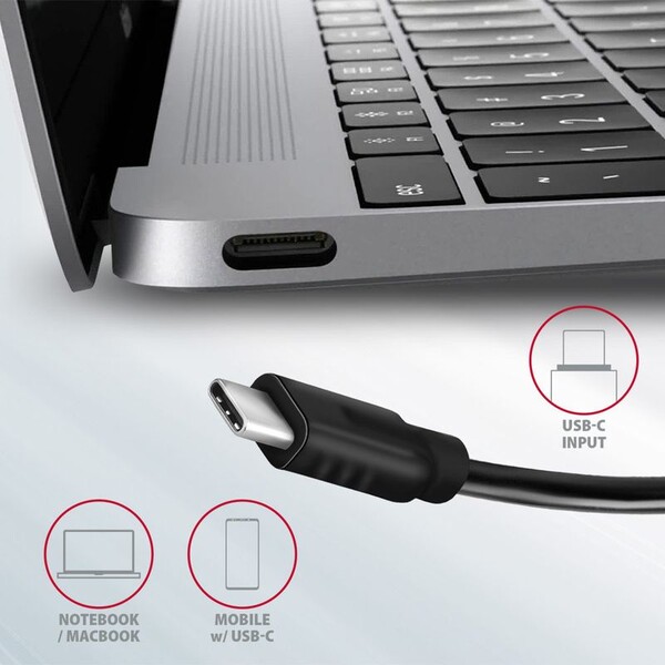 AXAGON-HMC4G2-USBC-3-2-Gen-2-10-Gbps-hub-w-2x-USBA-2x-USBC-13cm-USBC-cable