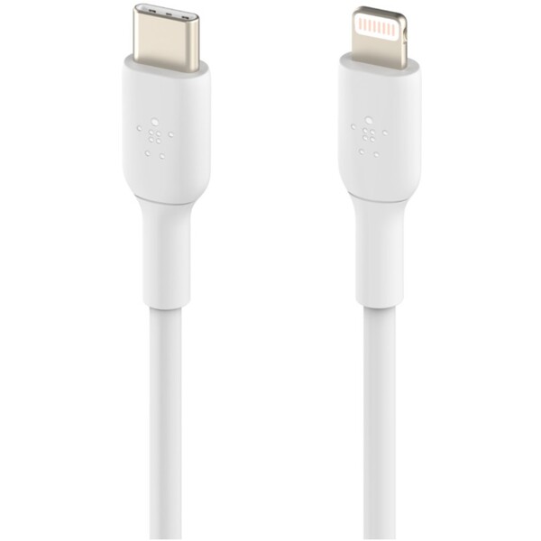 Belkin-BOOST-Charge-USB-C-Lightning-napajeci-kabel-1m-bily