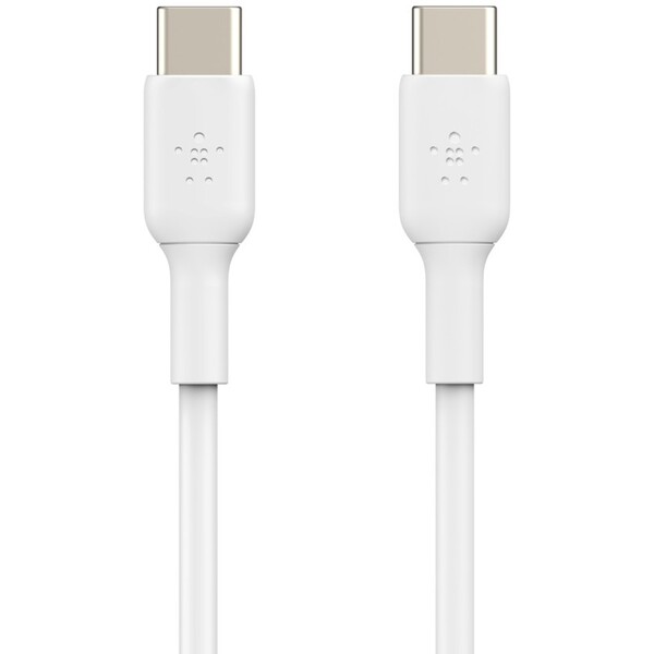 Belkin-BOOST-Charge-USB-C-USB-C-napajeci-kabel-60W-1m-bily
