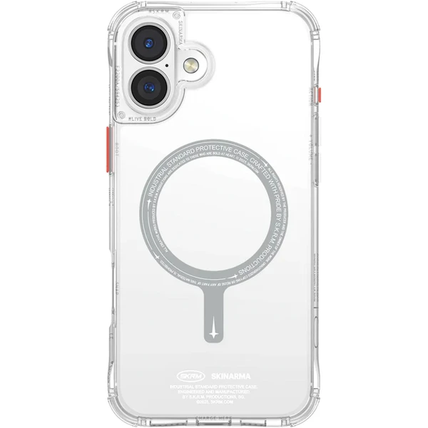 SKINARMA Saido Mag-Charge kryt iPhone 16 čirý - Pouzdra - Obrázek D8LD000O01