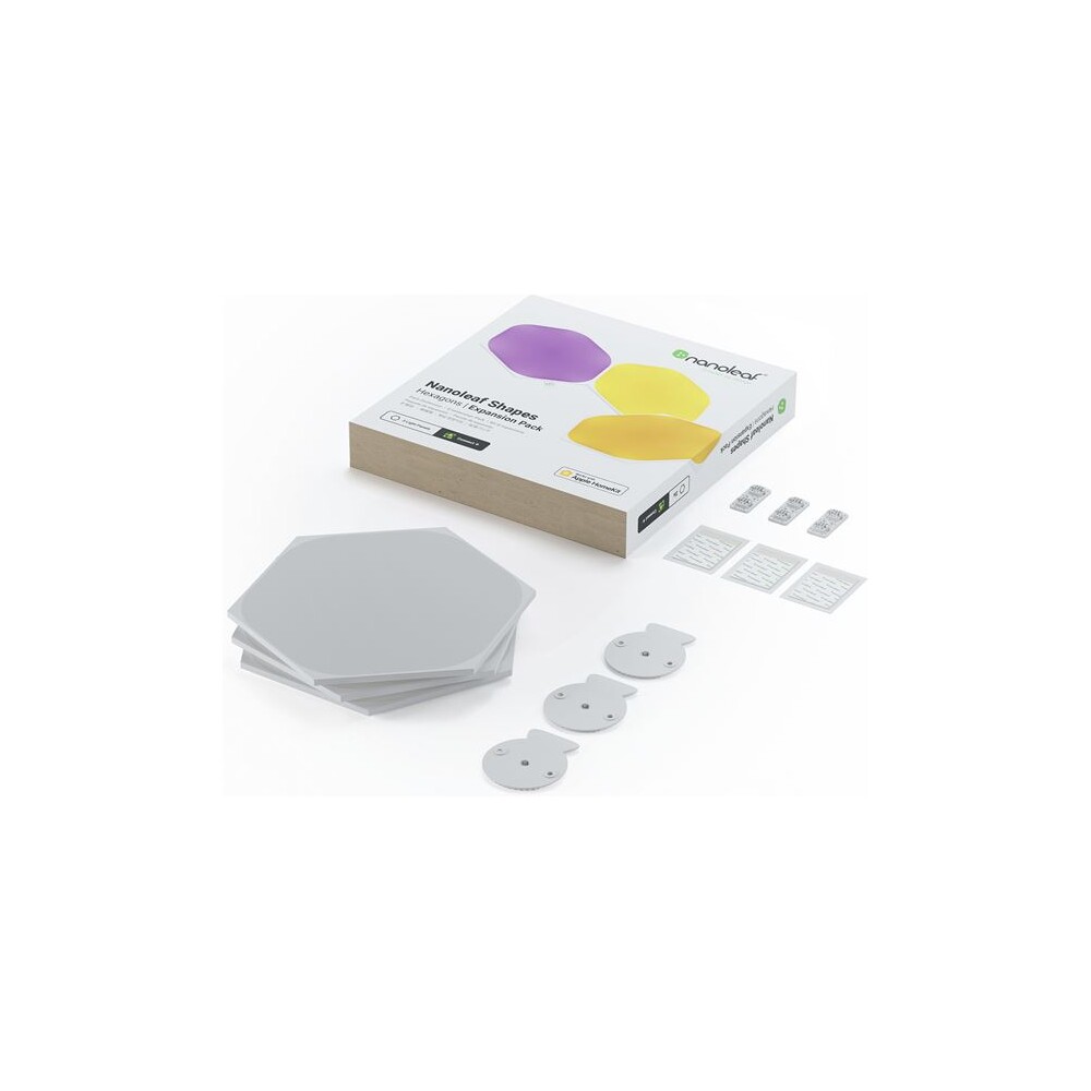 Nanoleaf-Shapes-Hexagons-Expansion-Pack-3-Panels