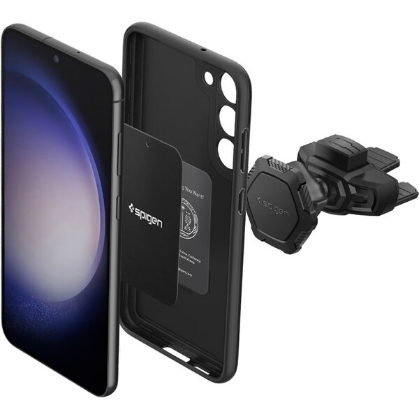 Spigen-Car-Mount-Holder-QS24-magneticky-drzak-do-CD-slotu-cerny