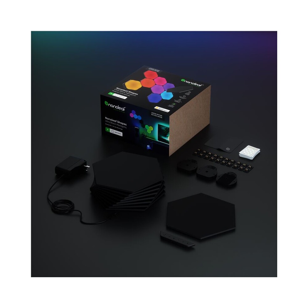 Nanoleaf-Shapes-v-limitovane-edici-Black-Hexagons-Starter-Kit-9-Panels