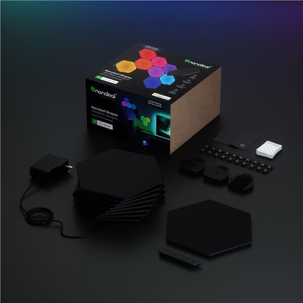 Nanoleaf-Shapes-v-limitovane-edici-Black-Hexagons-Starter-Kit-9-Panels