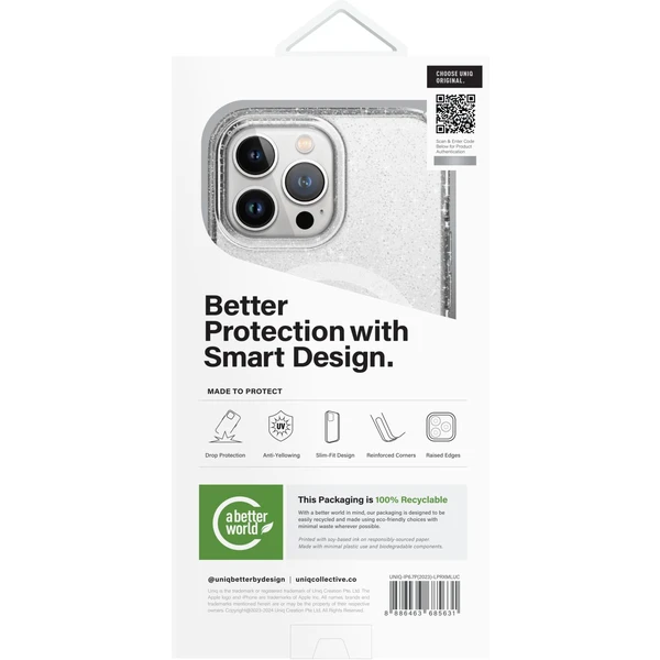 UNIQ LifePro Xtreme MagClick kryt iPhone 15 Pro Max Tinsel (třpytivý) - Pouzdra - Obrázek DD69000601