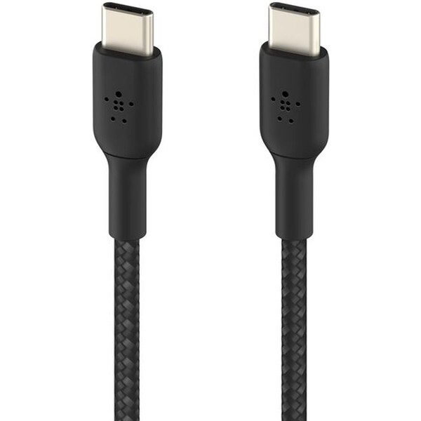 Belkin-BOOST-Charge-Braided-USB-C-USB-C-napajeci-kabel-60W-2m-cerny