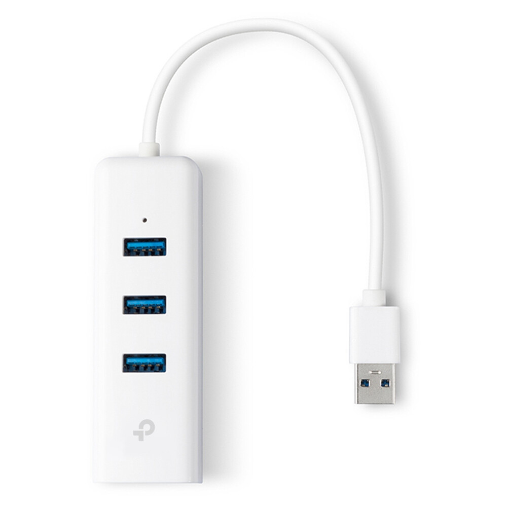 TP-Link-UE330-USB-3-0-HUB-adapter-USB-3-0-na-Ethernet-bily