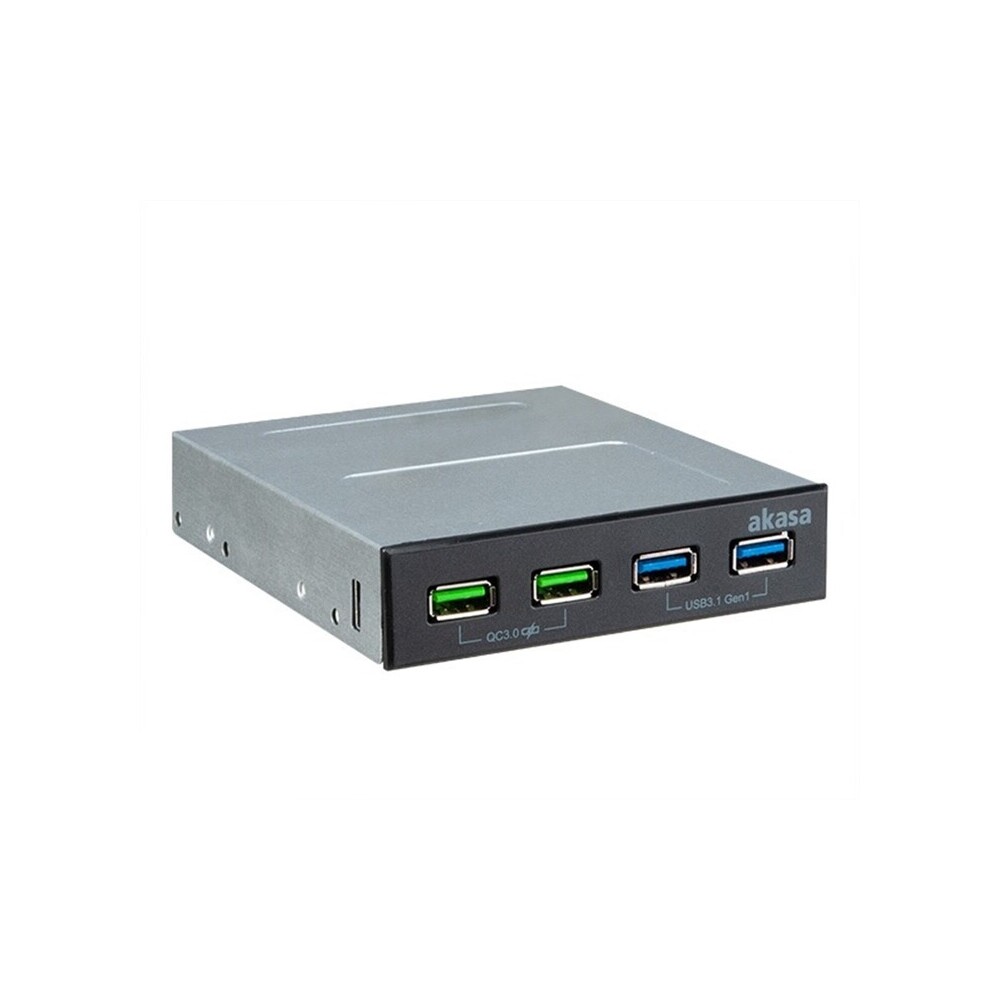 Akasa-USB-hub-2-x-Quick-Charge-3-0-2-x-USB-3-1