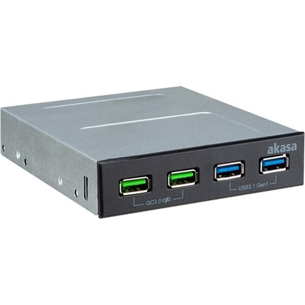 Akasa-USB-hub-2-x-Quick-Charge-3-0-2-x-USB-3-1