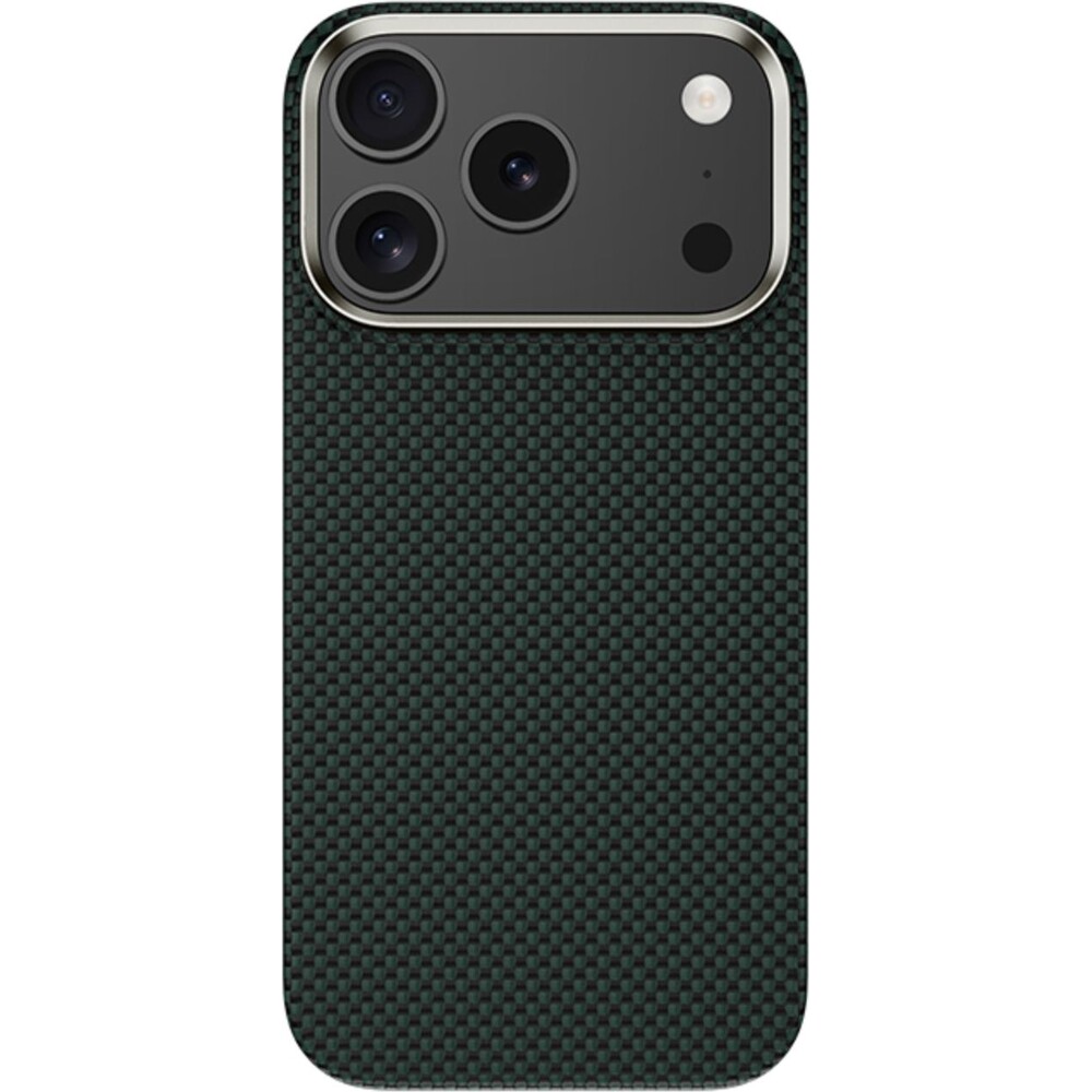 Benks-ArmorTint-Kevlar-MagSafe-kryt-iPhone-17-Pro-Max-PolarLight-Green