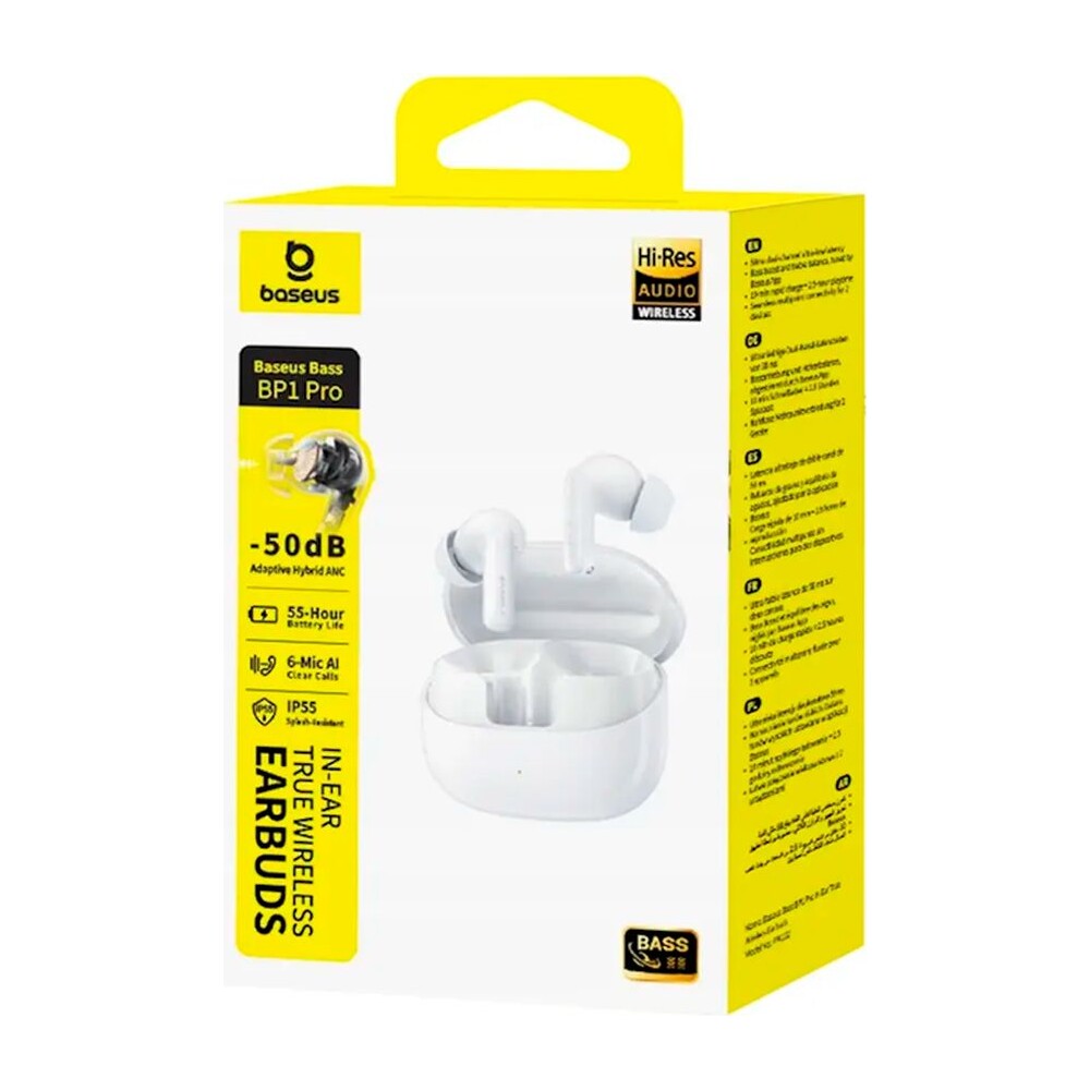 Baseus-Bass-BP1-Pro-bluetooth-sluchatka-bila